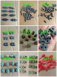 Mega Bloks Grey / Red / Green Accessories Lots Bricks Halo Building Blocks Toy - Picture 1 of 18