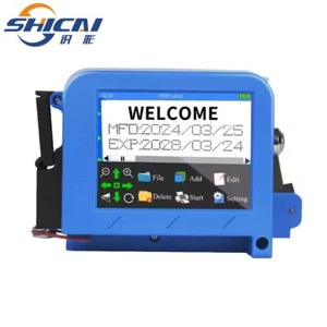 Ultra-Portable Handheld Inkjet Printer: Text, Date, QR Code, Barcode, Logo, ... - Picture 1 of 6