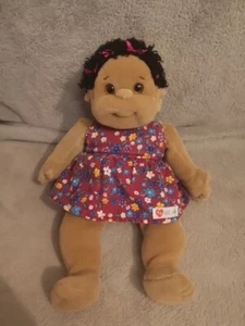 TY Beanie Kids Doll Girl 10 in Flower Pattern Dress Wavy Hair Vintage. 2000. VGC - Picture 1 of 9