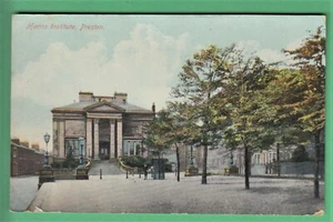 🌞 HARRIS INSTITUTE, PRESTON, LANCASHIRE - PRE 1914😊COMPRA 2 OBTÉN 1 GRATIS - Imagen 1 de 2
