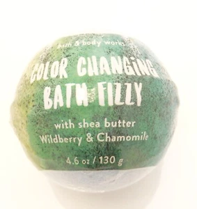 BATH & BODY WORKS COLOR CHANGING WILDBERRY & CHAMOMILE BATH FIZZY SHE BUTTER - Picture 1 of 4