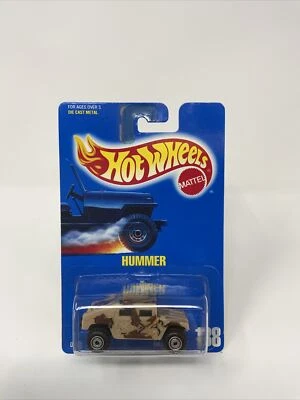 Hot Wheels Military Hummer Collector # 188 Blue Card - Image 1 of 4