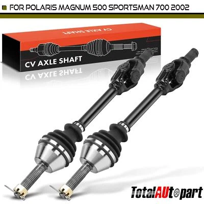 2x Conjunto de eje CV para Polaris Magnum RMK 500 Sportsman 700 delantero izquierdo y derecho Foto 1 de 4