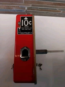 Original Glasco GBV-50 Vending Machine Coin Mechanism W/10 Cent Slug Rejector. - Picture 1 of 10