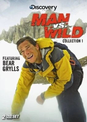 MAN VS WILD - COLLECTION 1 (Bear Grylls) 2 Disc DVD Region 1 - Image 1 of 2