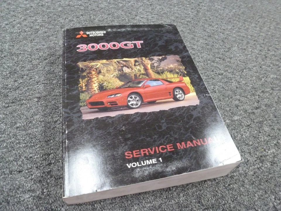 Mitsubishi 3000GT 1999 motor transmisión taller manual de reparación SL VR-4 Foto 1 de 1