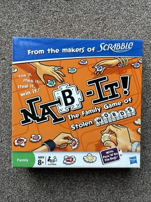 Hasbro NAB-IT Family Board Game Scrabble Alternative - Image 1 of 2