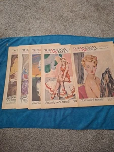 The American Weekly Magazine Jan 26 1947 ~David Wright, Bill Randall Art 5 Issue - Picture 1 of 16