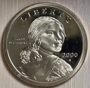 2000 S SACAGAWEA PROOF DOLLAR - Picture 1 of 6