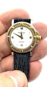 Armbanduhr RAYMOND WEIL - Persifal Dame Gold Und Stahl Auf Leder - Ungetragen - Picture 1 of 3