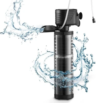 SainSmart XpertMatic Aquarium Filter for 70-120 Gallon Tank, Internal Black  - Image 1 of 4