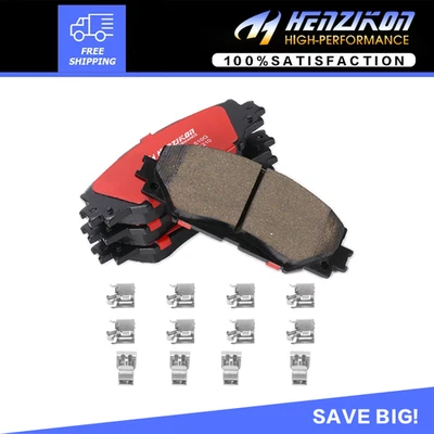 Pastillas de freno delanteras de cerámica para Toyota Corolla 2009-2019 1,8 L 2,0 L 2,4 L especificaciones originales Foto 1 de 4