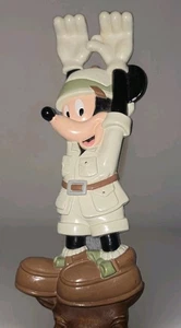 Disney Animal Kingdom Safari Mickey Figur Totem Souvenir 12" Rückenkratzer - Bild 1 von 7