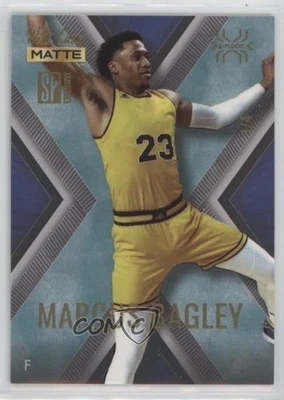 2022 Wild Card Matte SP Exclusive X-Plode Basketball Blue/Teal /4 Marcus Bagley - Image 1 of 2