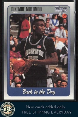 Dikembe Mutombo 1997 Score Board Rookies #98 Georgetown Hoyas Foto 1 de 2