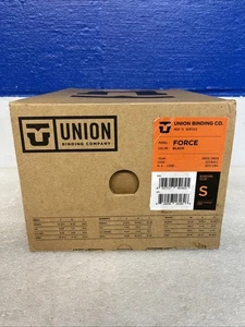 Union Binding Co. 2023 Men's Series Force Model Snowboard Bindings Black Small - Picture 1 of 11