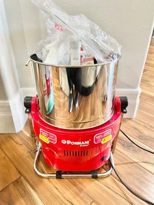 Ponmani Power Plus (110V) - 3Ltr Kipp-Nassschleifer (225W, Kupfermotor, rot) - Bild 1 von 2