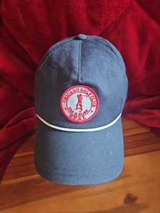Cappello Chicago Golf Club Rarissimo Regolabile Nero Corda Visiera American Needle - Foto 1 di 5