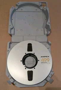 AMPEX 499 GRAND MASTER Gold 2" Analogue Tape On Metal Reel - Picture 1 of 4