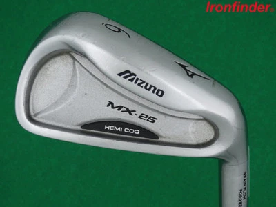 Mizuno MX-25 Single 6 Iron Graphite EXSAR Shaft Stiff Flex Mens Right Handed - Image 1 of 4