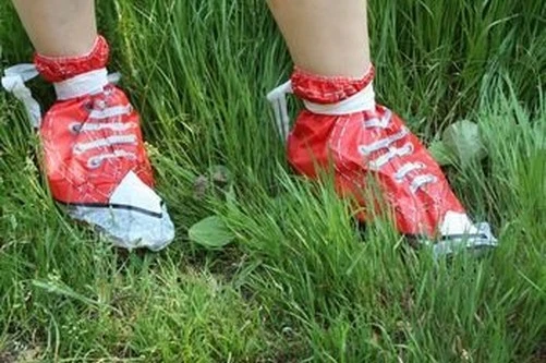 Gift Republic Funda Para Zapatos Festival Protección Para Los Zapatos En Rojo - Imagen 1 de 1