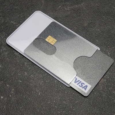 Funda protectora tarjeta de crédito tarjeta de débito plástico duro DNI funda de tarjeta - Imagen 1 de 4