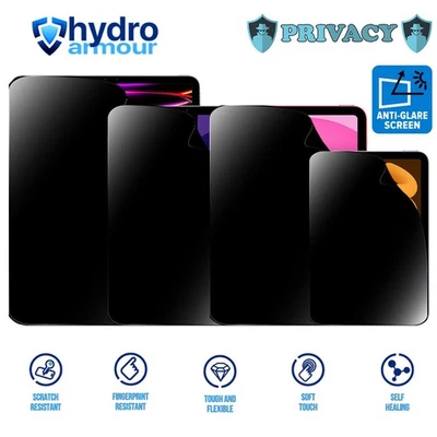 Heavy Duty Privacy Matte Anti Glare Hydrogel Screen Protector Apple iPad Pro Air - Image 1 of 4