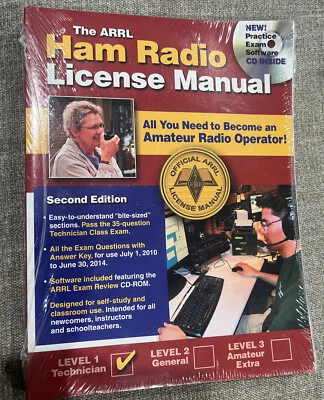 Ham Radio License Manual with CD  Arrl Ham Radio License Manual 2012 NEW - Image 1 of 2