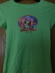 Fraggle Rock - Jim Henson - “Group Hug” -Green Shirt - L (11-13) - Ladies/Junior - Picture 1 of 3