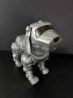 Vintage Tekno Robo Hund mechanische Steampunk Requisite funktioniert 90er Jahre Lichter Sound Walks Wags