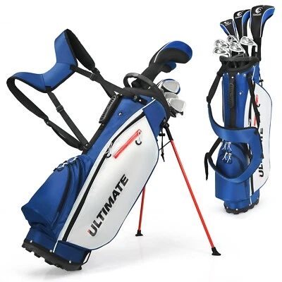 Set Mazze da Golf Uomo Golf Set Completo 10 Pezzi Golf Set Principianti - Immagine 1 di 4