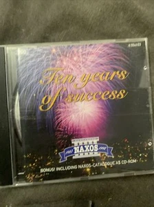Naxos: Ten Years of Success (inc catalogue as CD-ROM) by Various(b79/3)freepost - Picture 1 of 2