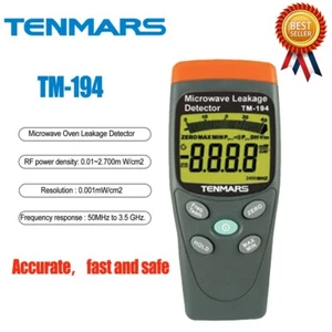 TENMARS TM-194 Backofen Mikrowelle Leckage Detecter Messgerät Tester 50MHz ~ 3,5GHz - Bild 1 von 5