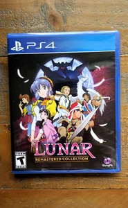 New ✹ Lunar Remastered Collection ✹ Playstation 4 Game ✹ PS4 / PS5 ✹ USA ESRB - Picture 1 of 3