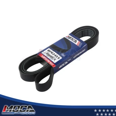 Serpentine Belt 8PK2415 Fit 08-10 Ford Toyota Tundra Sequoia 5.7L 6.4L - Image 1 of 4