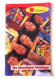 Vintage 1990's DAVIDSON THE EDUCATIONAL ADVANTAGE BOOKLET Paperback - Picture 1 of 7