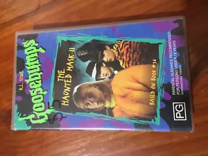 goosebumps the haunted mask II vhs movie rl stine 1998 australian - Foto 1 di 6