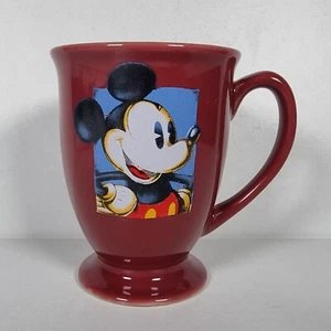 Disney Mickey Mouse Red Round Bottom Mug - Picture 1 of 8