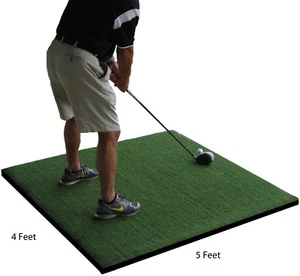 4' x 5' Commercial Nylon Pro Golf Turf Mat Chipping Driving Range Practice Mats - Picture 1 of 3