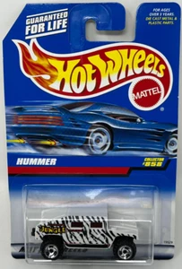 Hot Wheels 1997 - Hummer H1 Jungle Racer #858 White - New Unopened Vintage 1:64 - Picture 1 of 6