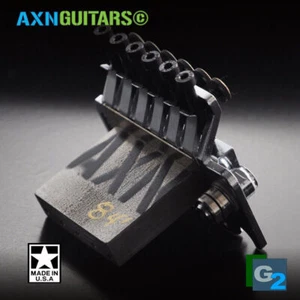 AXN Modelo84 Acero Crudo Años 80 FÓRMULA Bloque de Sostenibilidad Todas las Tallas 37 42 32mm Floyd Rose - Imagen 1 de 12