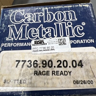 Performance Friction Brake Pads PFC 7736.90.20.04 Racing NASCAR Dirt Asphalt - Image 1 of 4