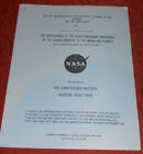 NASA Sowjetisch-Amerikanische Konferenz 1974 Mechanismus magnetischer Dynamo von Planeten