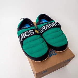 Online Ceramics x The North Face Sherpa Traction Mule Shoe Arden Green Sz 7 NEW - Picture 1 of 14