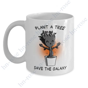 Tazza da caffè Guardians divertente - Groot Save The Galaxy pianta un albero, regali per bambini - Foto 1 di 5