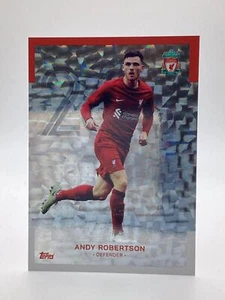 JUEGO DE EQUIPO TOPPS LIVERPOOL 2022/23 LÁMINA DE HIELO ANDY ROBERTSON - Imagen 1 de 4