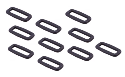 10件装或100件塑料表带环3/4英寸1英寸和1-1/2用于织带免运费 — 第 1/2 张图片