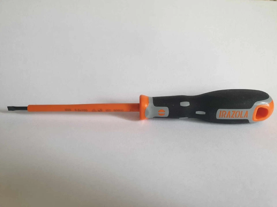 Irazola Tekno Plus VDE Slotted Screwdriver 4x100mm