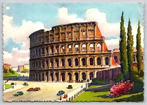 Estampillas de los Juegos Olímpicos de Verano 1960 con ilustración del Coliseo Roma Italia - Imagen 1 de 2