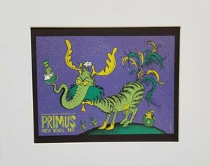 Todd Slater PRIMUS (DR SEUS) 30.09.11 Poster Druck Passepartout Offset Litho 2015 Rep - Bild 1 von 1